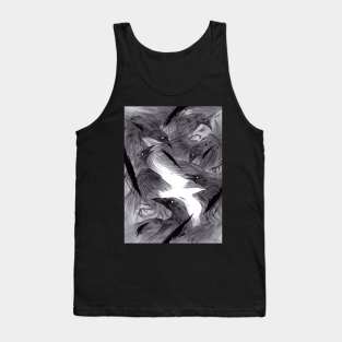 White Raven Tank Top